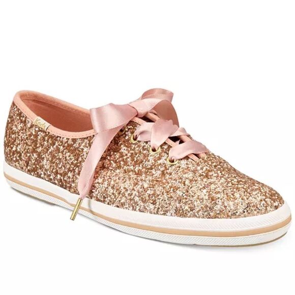 Kate Spade Sparkling Glitter Sneakers  Size7 - Picture 1 of 12